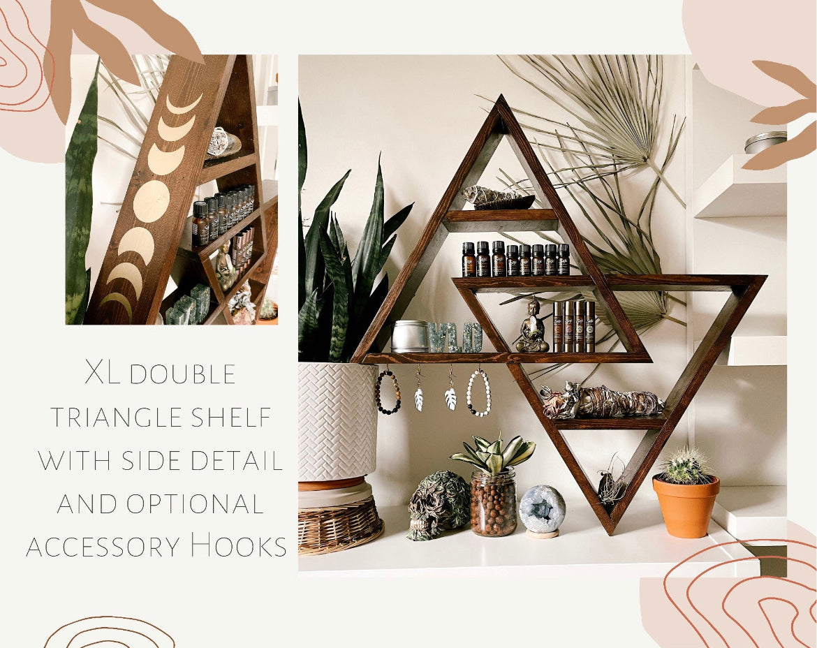 Triangle Shelves – ValleyLivingDesign