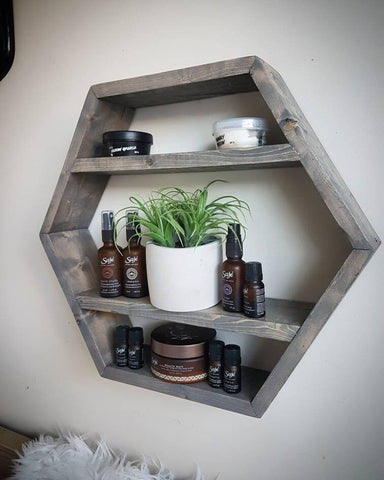 Basic Hexagon Shelf - 20”